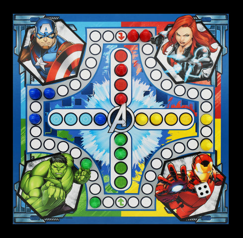 Cartamundi 103048001 Zbirka namiznih iger - Marvel Maščevalci