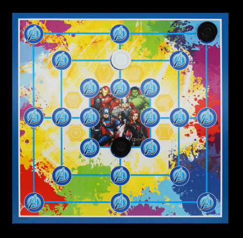 Cartamundi 103048001 Zbirka namiznih iger - Marvel Maščevalci