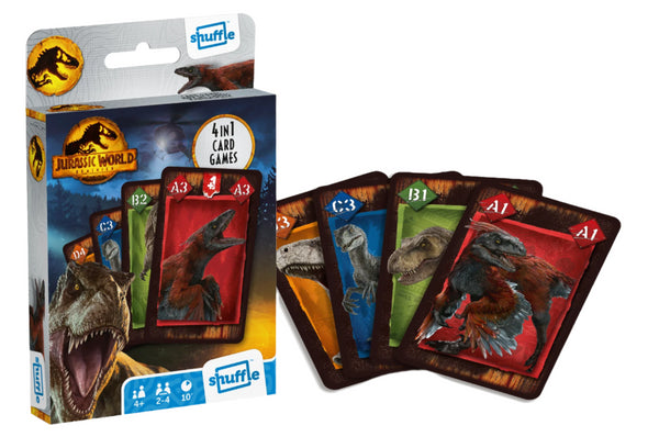 Cartamundi 108644992 Karte Jurski Park 4v1