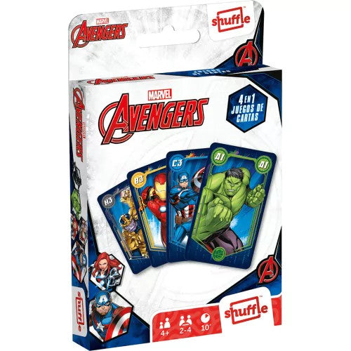 Cartamundi 108682992 Karte 4v1: Marvel Maščevalci
