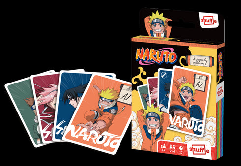 Cartamundi 108711792 Karte Naruto 3v1