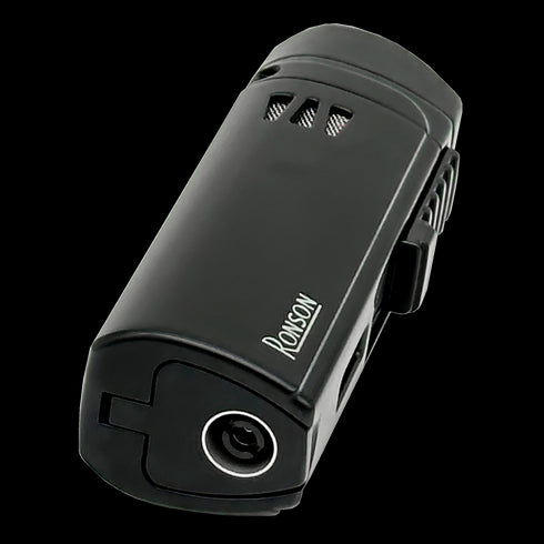 Ronson 111002 Vžigalnik plinski Jet Flame Mistral črn