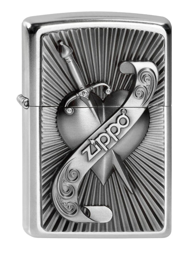 Zippo vžigalnik 2.003.969 Heart with Sword Emblem