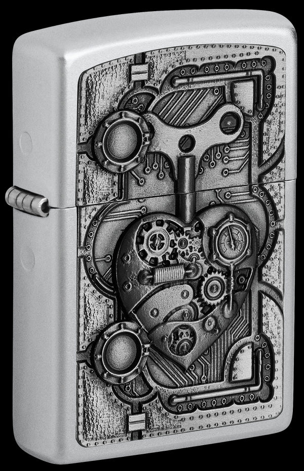 Zippo 2.005.032 vžigalnik Steampunk Heart Emblem
