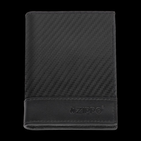 Denarnica Zippo 2.008.000 Carbon Range Tri-Fold, Vertical
