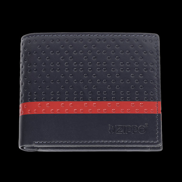 Denarnica Zippo 2.008.015 Navy Blue Range Tri-Fold + Coin Case
