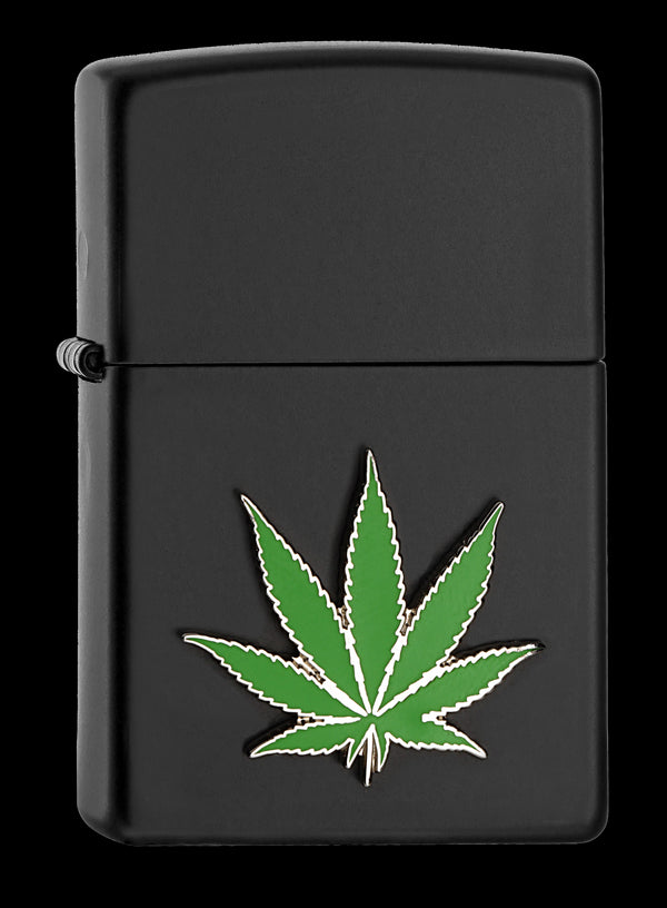 Zippo 2.008.025 vžigalnik Canabis Leaf Emblem