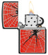 Zippo 2.008.088 vžigalnik Red Spider Web Emblem