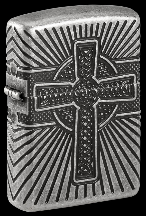 Zippo vžigalnik 29667 Celtic Cross 360°