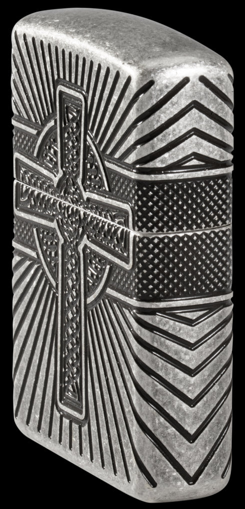 Zippo vžigalnik 29667 Celtic Cross 360°