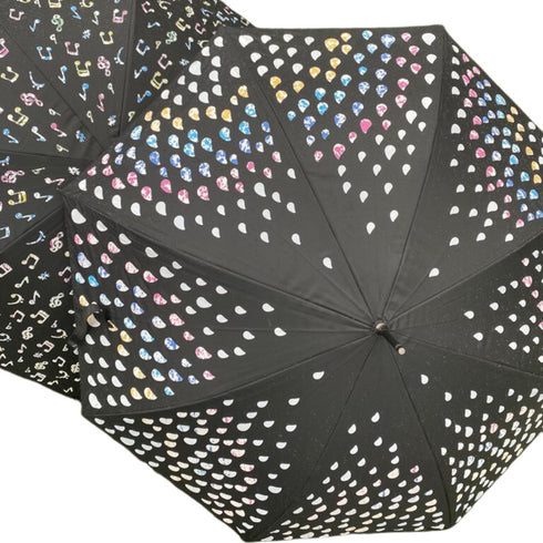 Dežnik 342 avtomatski dolgi, dizajn v stiku z vodo se obarva