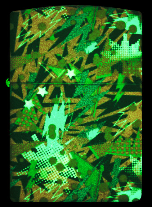 Zippo 46008 vžigalnik Retro, Glow in the Dark