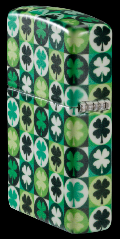 Zippo vžigalnik 46015 Clover Glow in the Dark