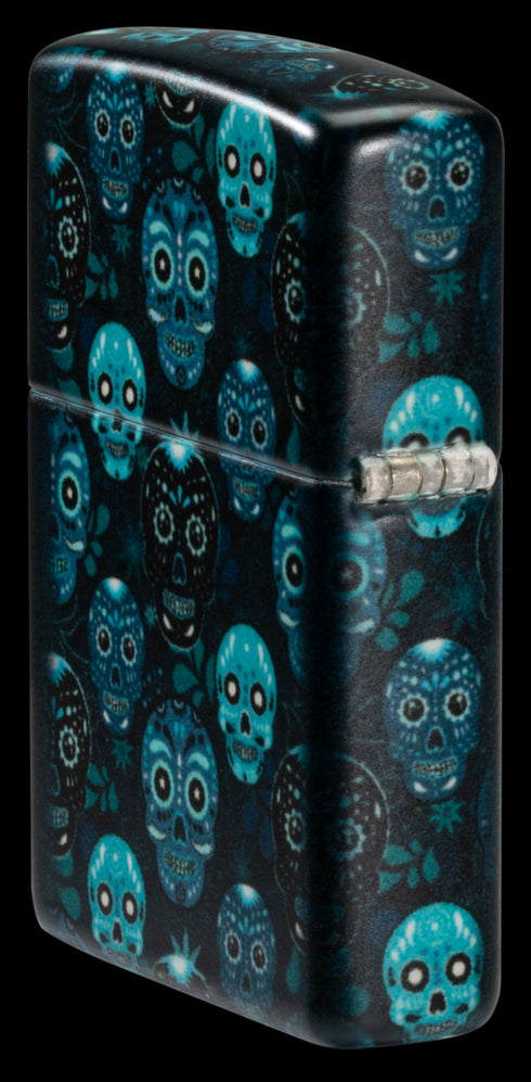 Zippo vžigalnik 46017 Sugar Skull Glow in the Dark