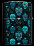 Zippo vžigalnik 46017 Sugar Skull Glow in the Dark