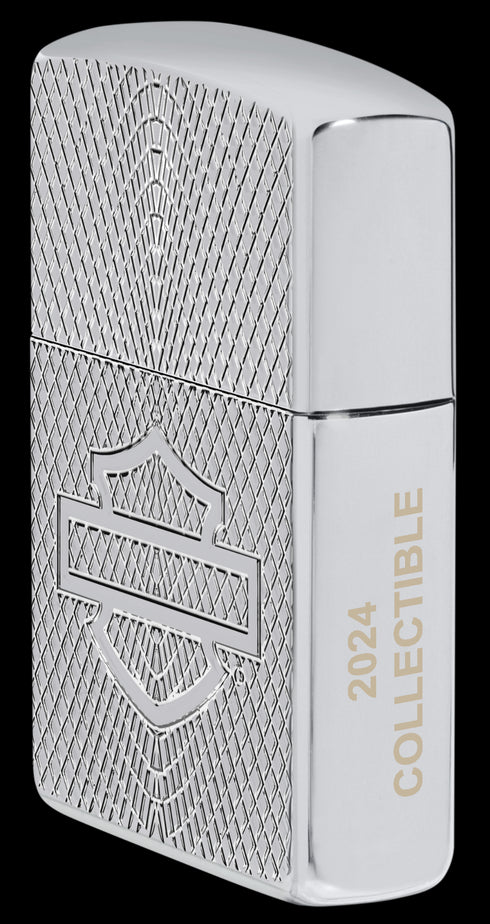 Zippo vžigalnik 46022 Collectable of the year 2024 Harley Davidson