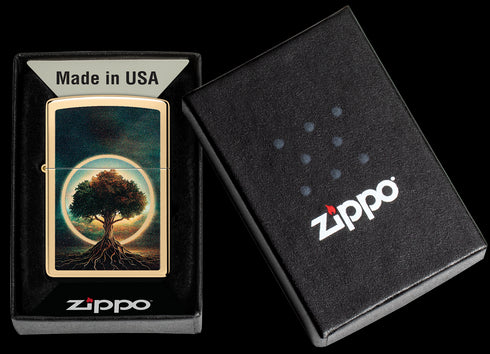 Zippo vžigalnik 46045 Sacred Tree of Life