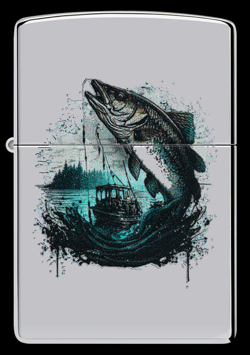 Zippo 60.007.022 vžigalnik Fish and Boat