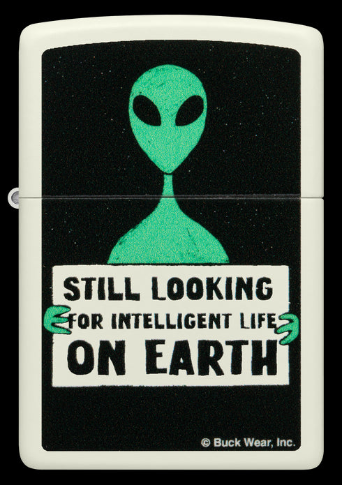 Zippo vžigalnik 46092 Alien Glow in the Dark by Buck Wear