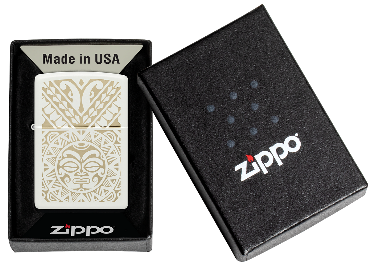 Zippo vžigalnik 46096 Maori Tattoo