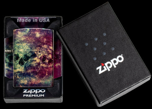Zippo vžigalnik 46147 Galaxy Skull