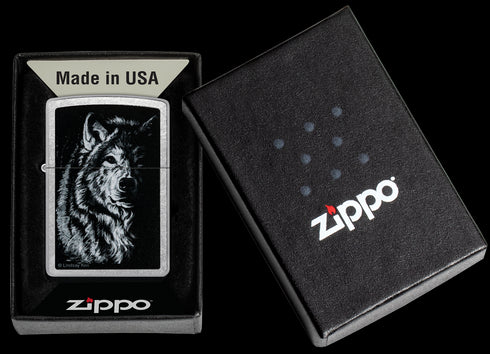 Zippo vžigalnik 46149 Wolf by Lindsay Kivi