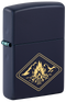 Zippo 46174 vžigalnik Campfire, Navy Matte