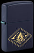 Zippo 46174 vžigalnik Campfire, Navy Matte