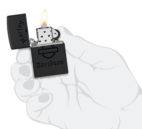 Zippo vžigalnik 46218 Harley-Davidson® Black