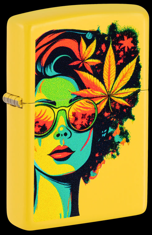 Zippo 46231 vžigalnik Cannabis Woman