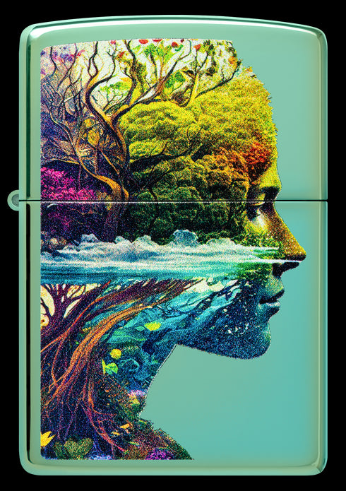 Zippo 46233 vžigalnik Face of Nature