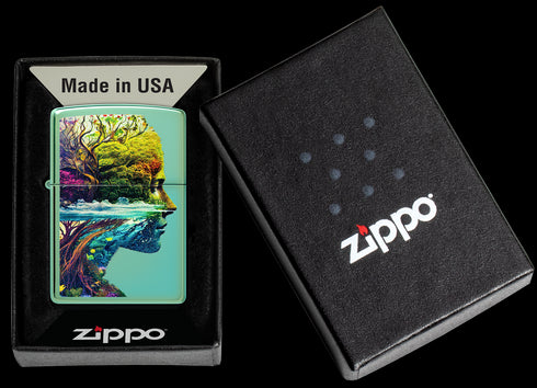Zippo 46233 vžigalnik Face of Nature