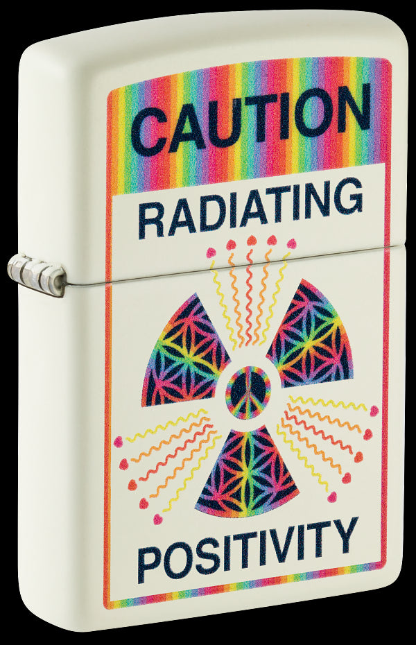 Zippo 46243 vžigalnik Radiating Positivity, Glow in the Dark