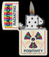 Zippo 46243 vžigalnik Radiating Positivity, Glow in the Dark