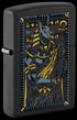 Zippo 46245 vžigalnik Egyptian God Anubus, Black Matte