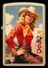 Zippo 46248 vžigalnik Cowgirl, Street Brass