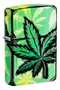 Zippo vžigalnik 46253 Glowing Cannabis