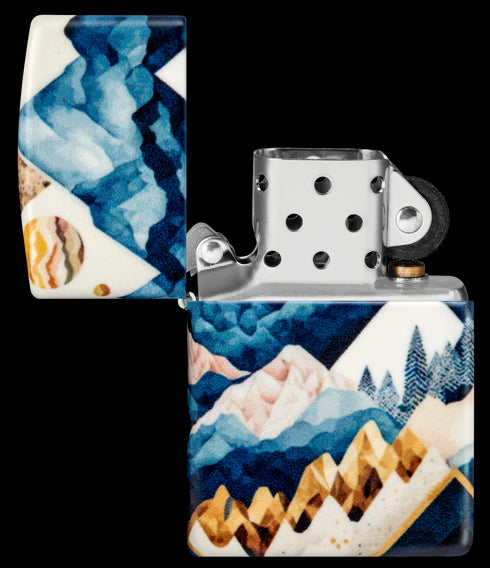 Zippo vžigalnik 46262 Geometric Mountains