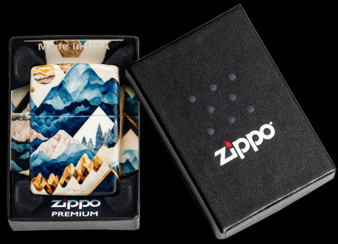Zippo vžigalnik 46262 Geometric Mountains