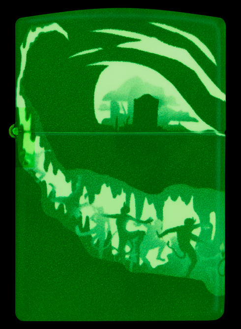 Zippo vžigalnik 46268 Grinning Pumpkin 360