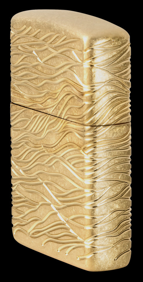 Zippo vžigalnik 46273 Wavy Pattern Armor