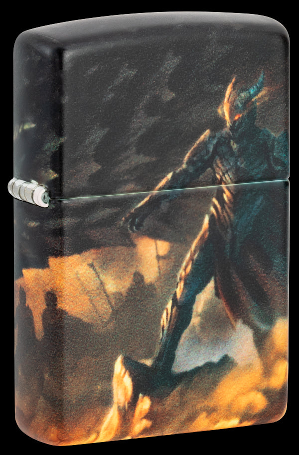 Zippo 46284 vžigalnik Knight vs Dragon, 540 Matte