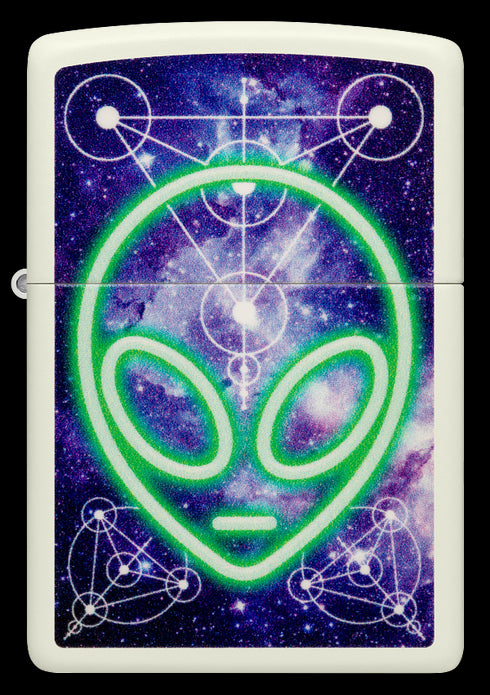 Zippo 46288 vžigalnik Astro Allien, Glow in the Dark