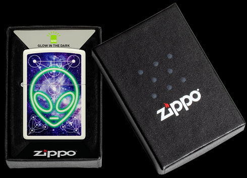 Zippo 46288 vžigalnik Astro Allien, Glow in the Dark