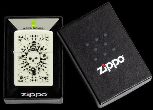 Zippo 46289 vžigalnik Glowing Skull