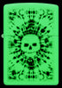 Zippo 46289 vžigalnik Glowing Skull