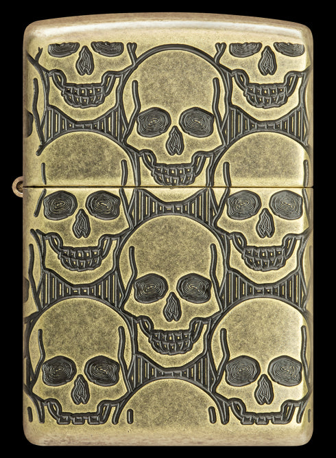 Zippo vžigalnik 46302 Skulls Armor