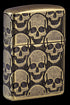 Zippo vžigalnik 46302 Skulls Armor
