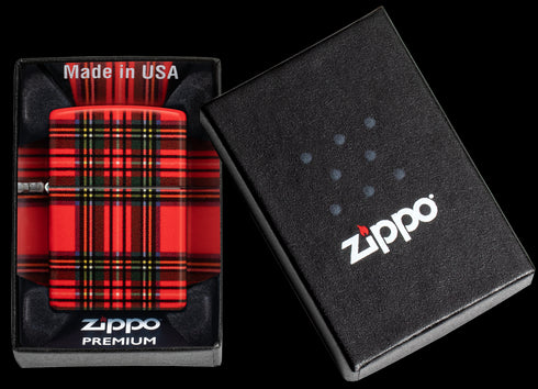 Zippo vžigalnik 46352 Red Plaid