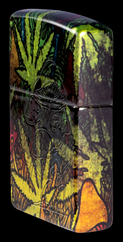 Zippo vžigalnik 46387 Hidden Mushrooms